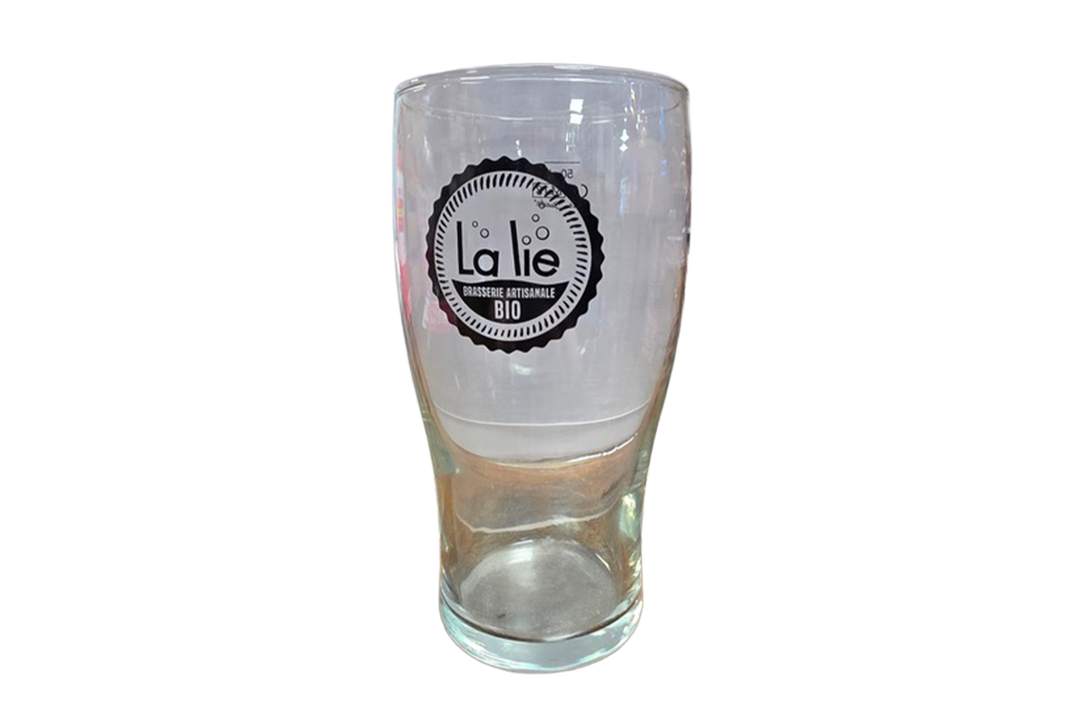Verre à bière La Lie – Pinte 50 cl (modèle haut)