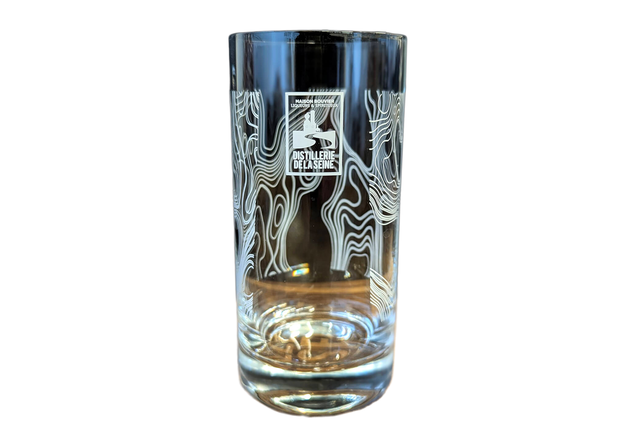 🥃✨ Verre Tumbler Sérigraphié 35 cl – Distillerie de la Seine