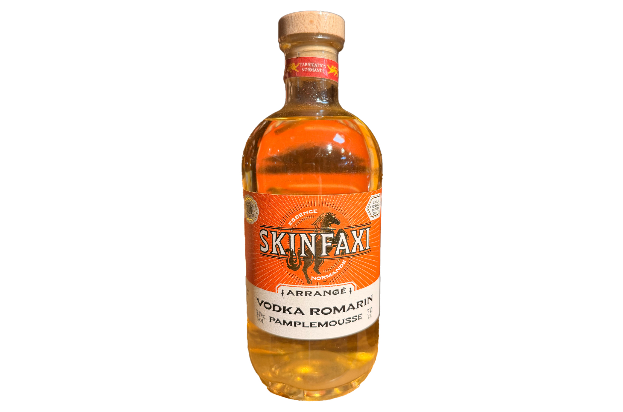Vodka Arrangée Romarin Pamplemousse 70cl - Skinfaxi