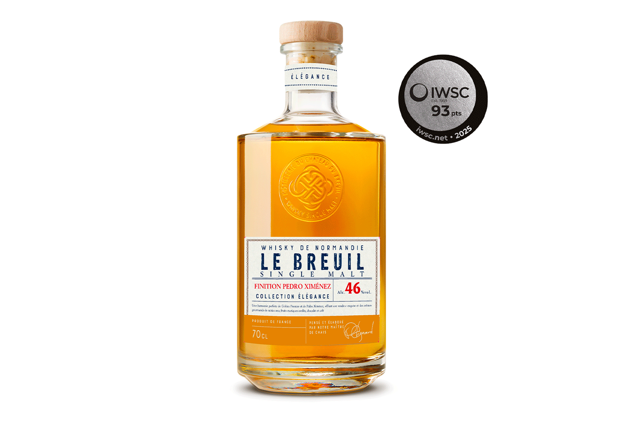 Whisky Le Breuil — Finition Pedro Ximénez 70cl – Château du Breuil