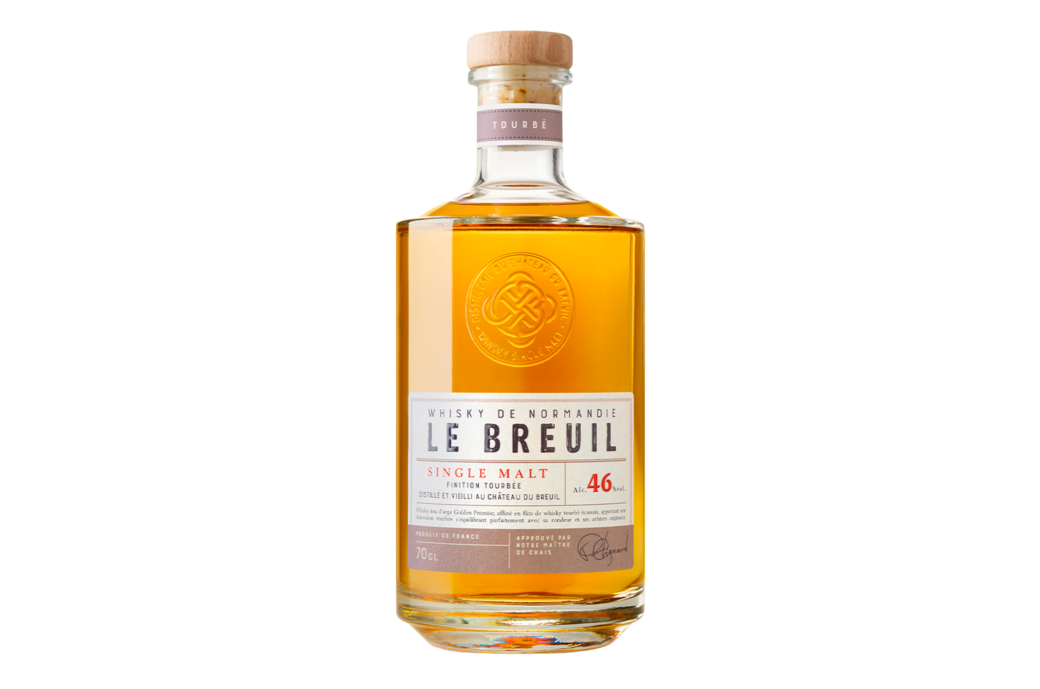 Whisky Le Breuil — Finition Tourbée 70cl – Château du Breuil
