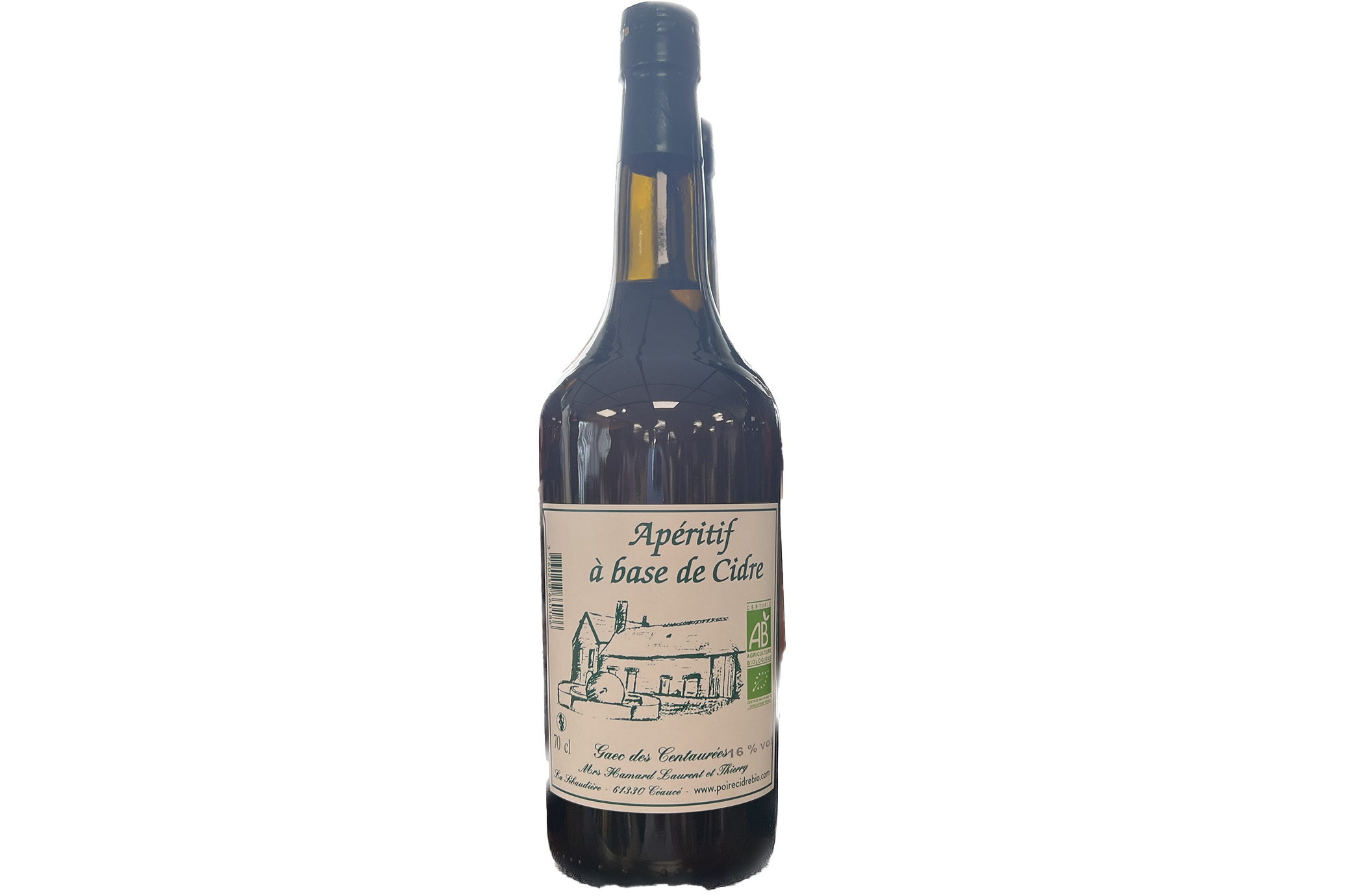 Apéritif à Base de Pomme BIO – 75 cl – GAEC des Centaurées