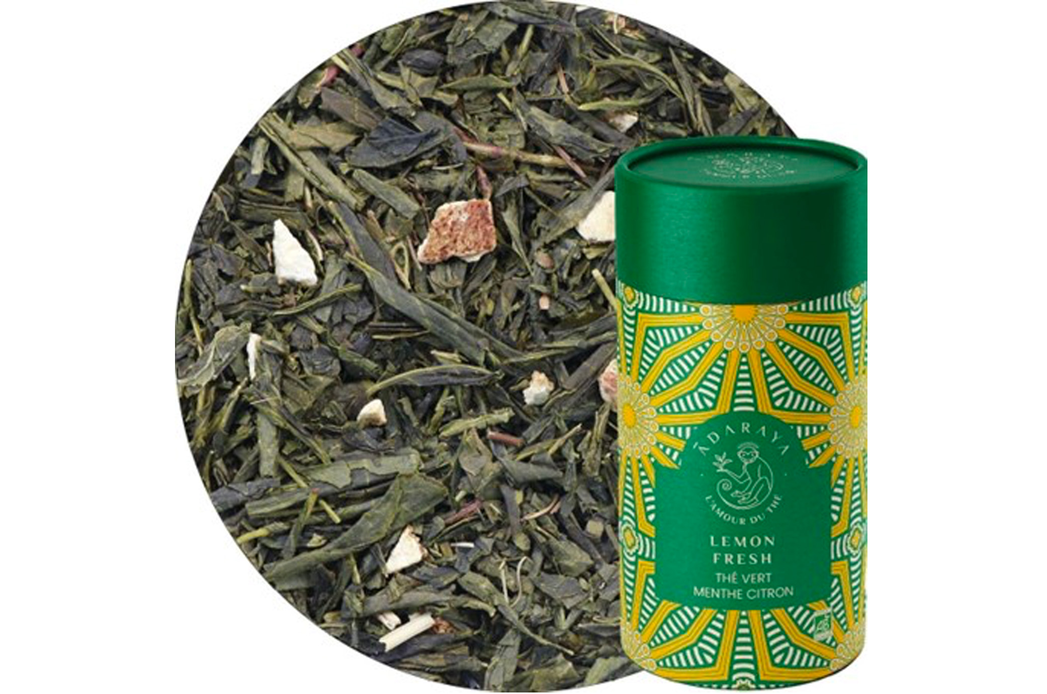 Thé vert bio Lemon Fresh - Boîte premium 100g