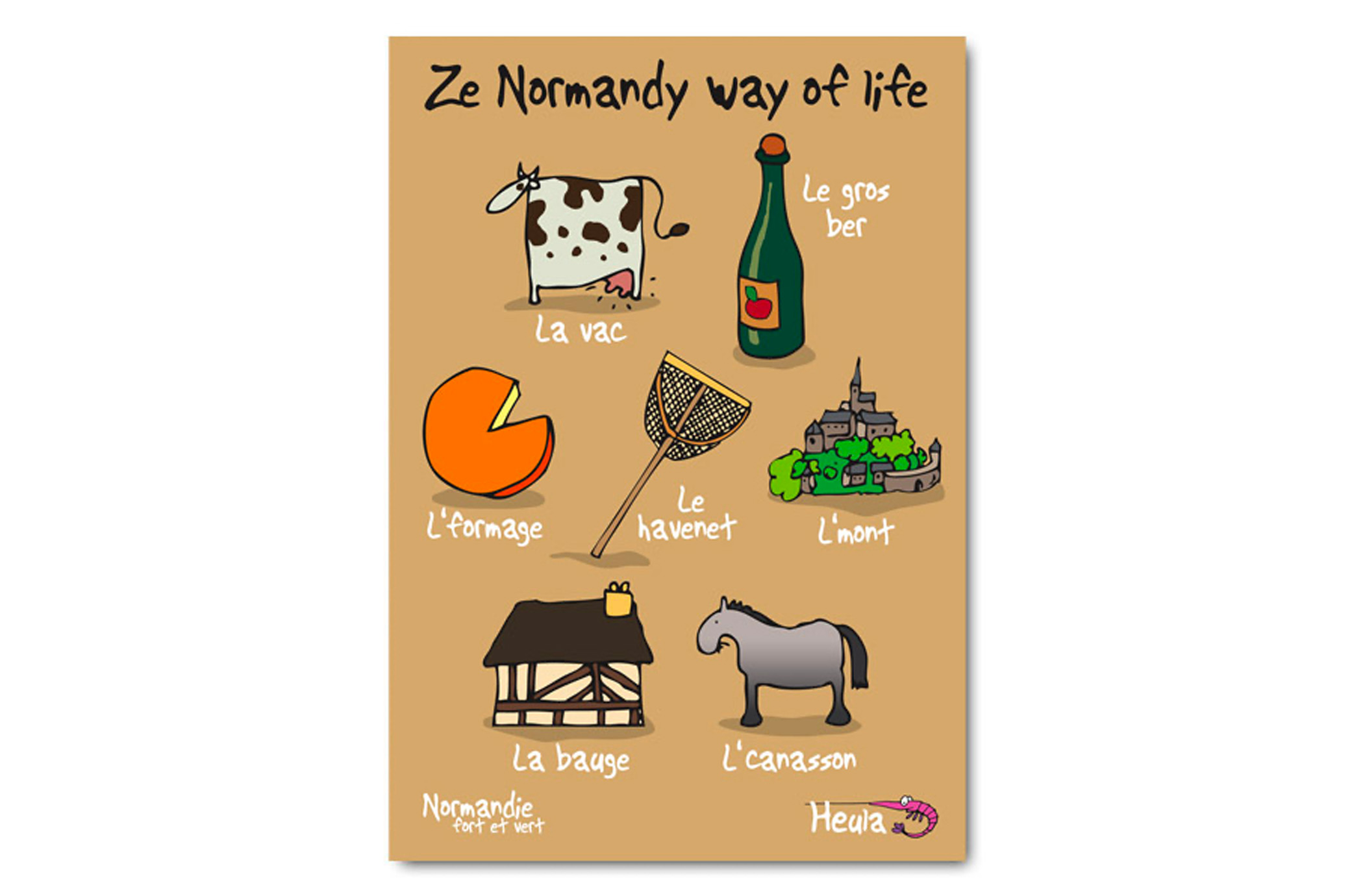 Carte Postale "Way of life"