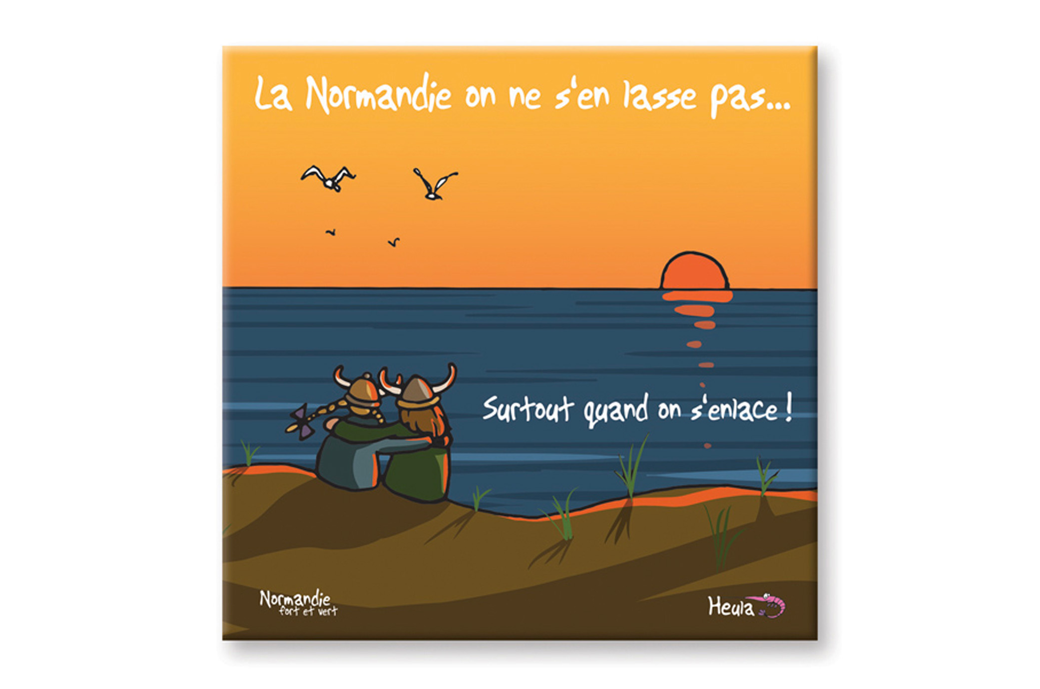 Dessous de plat  "On s'enlace"