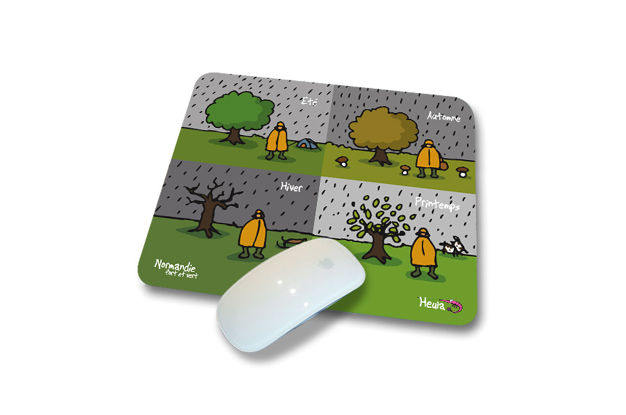 Tapis de souris "4 saisons"