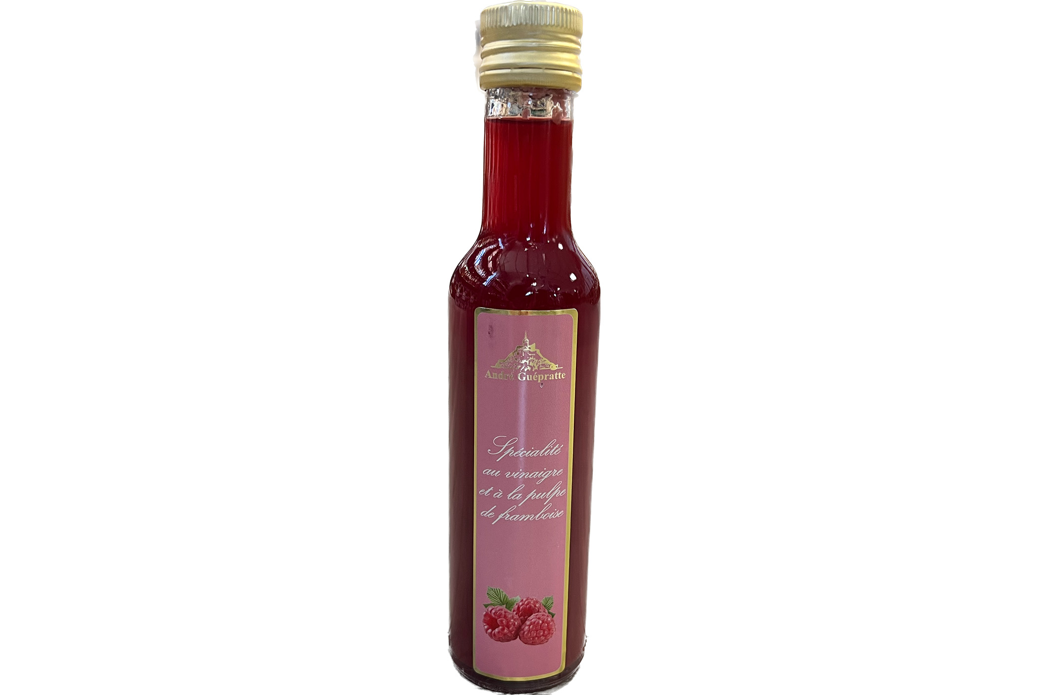 Vinaigre à la Pulpe de Framboises 25cl – André Guepratte