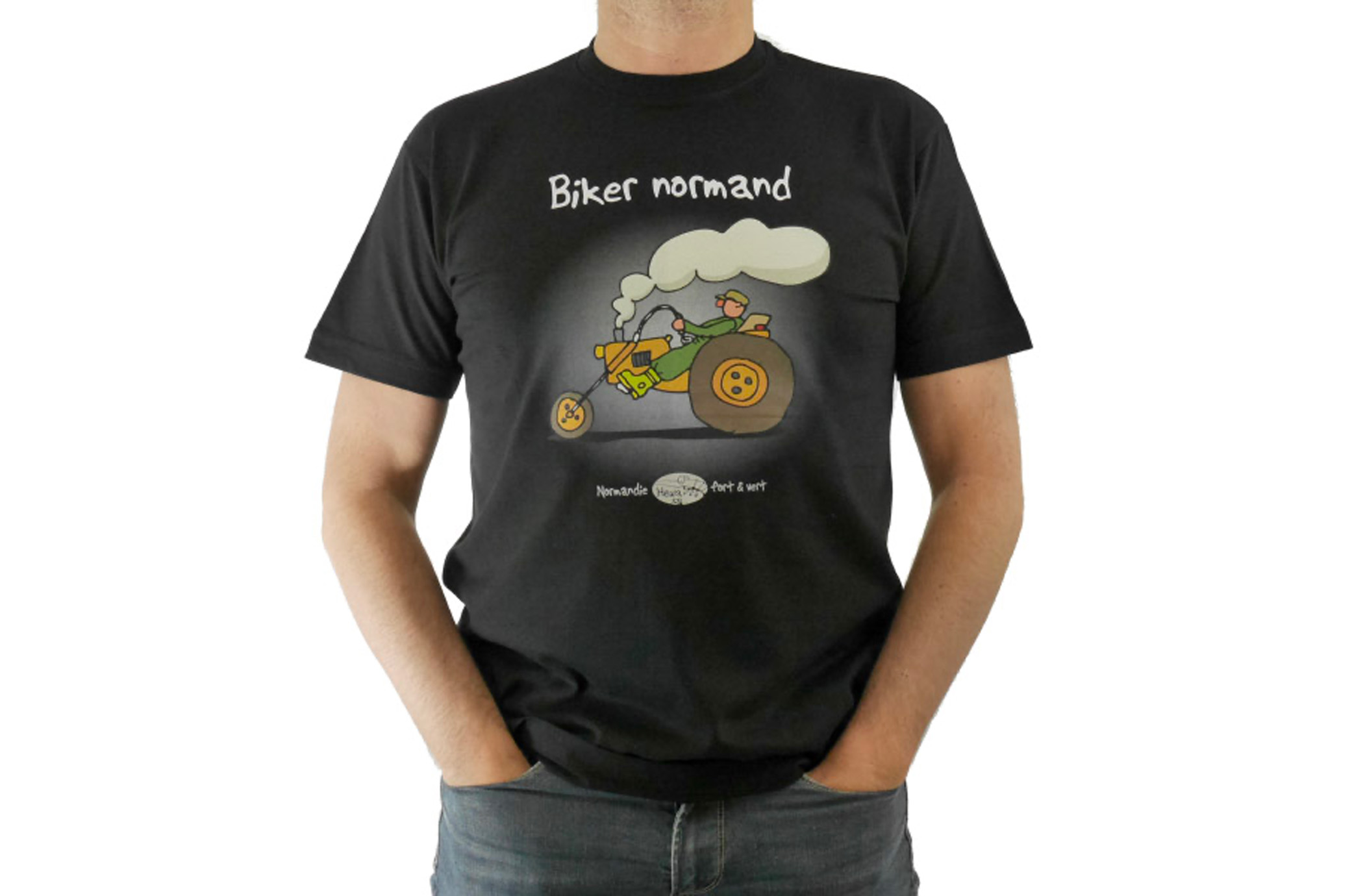 T-shirt homme Heula "Biker" - Taille XL