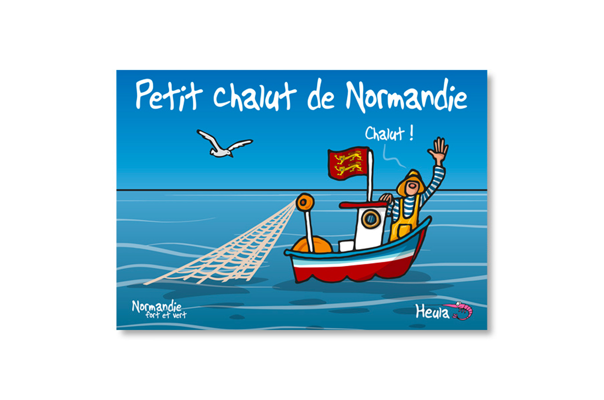 Carte postale "Chalut"