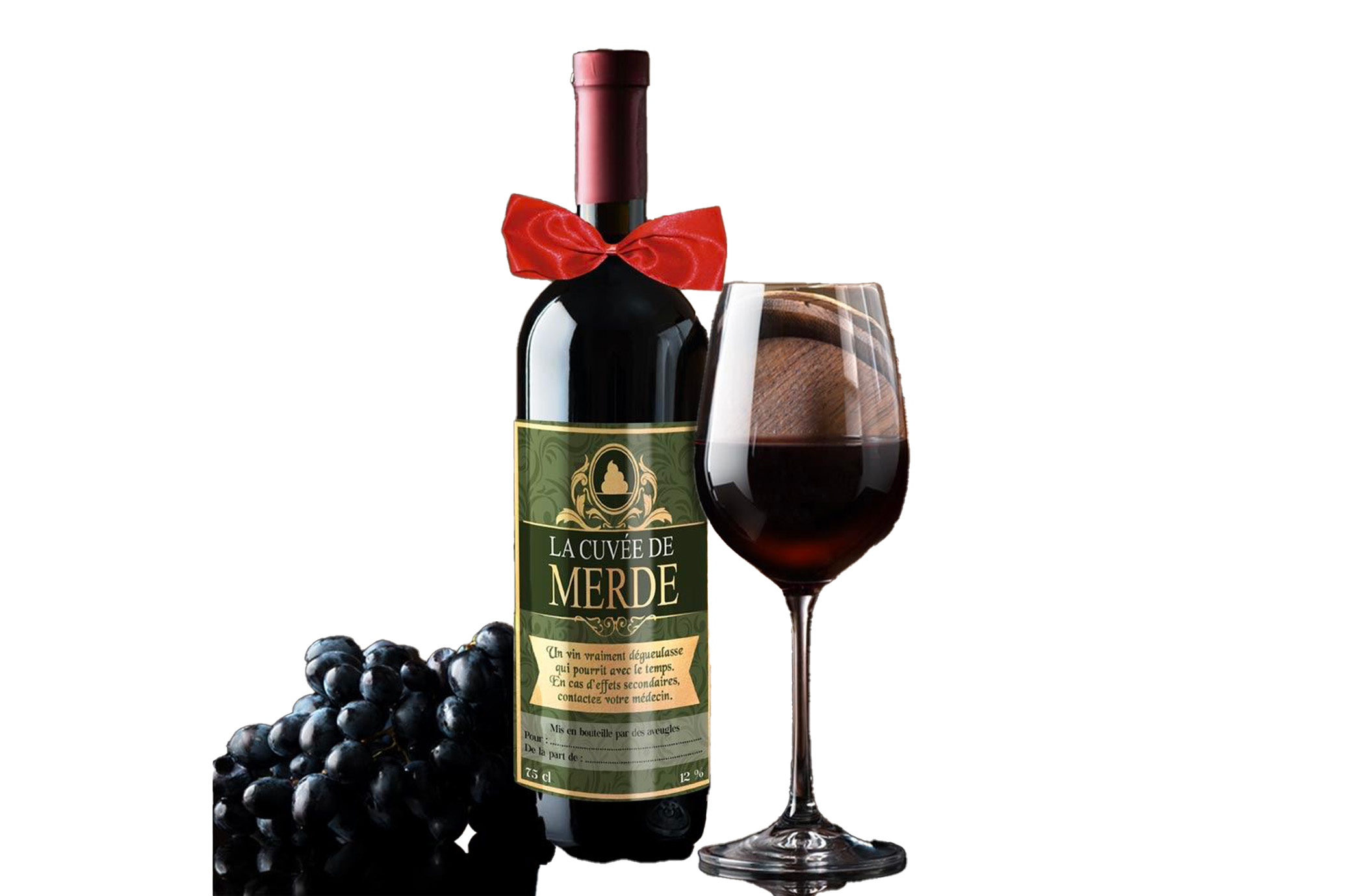 Vin rouge vce humo "cuvee de merde"