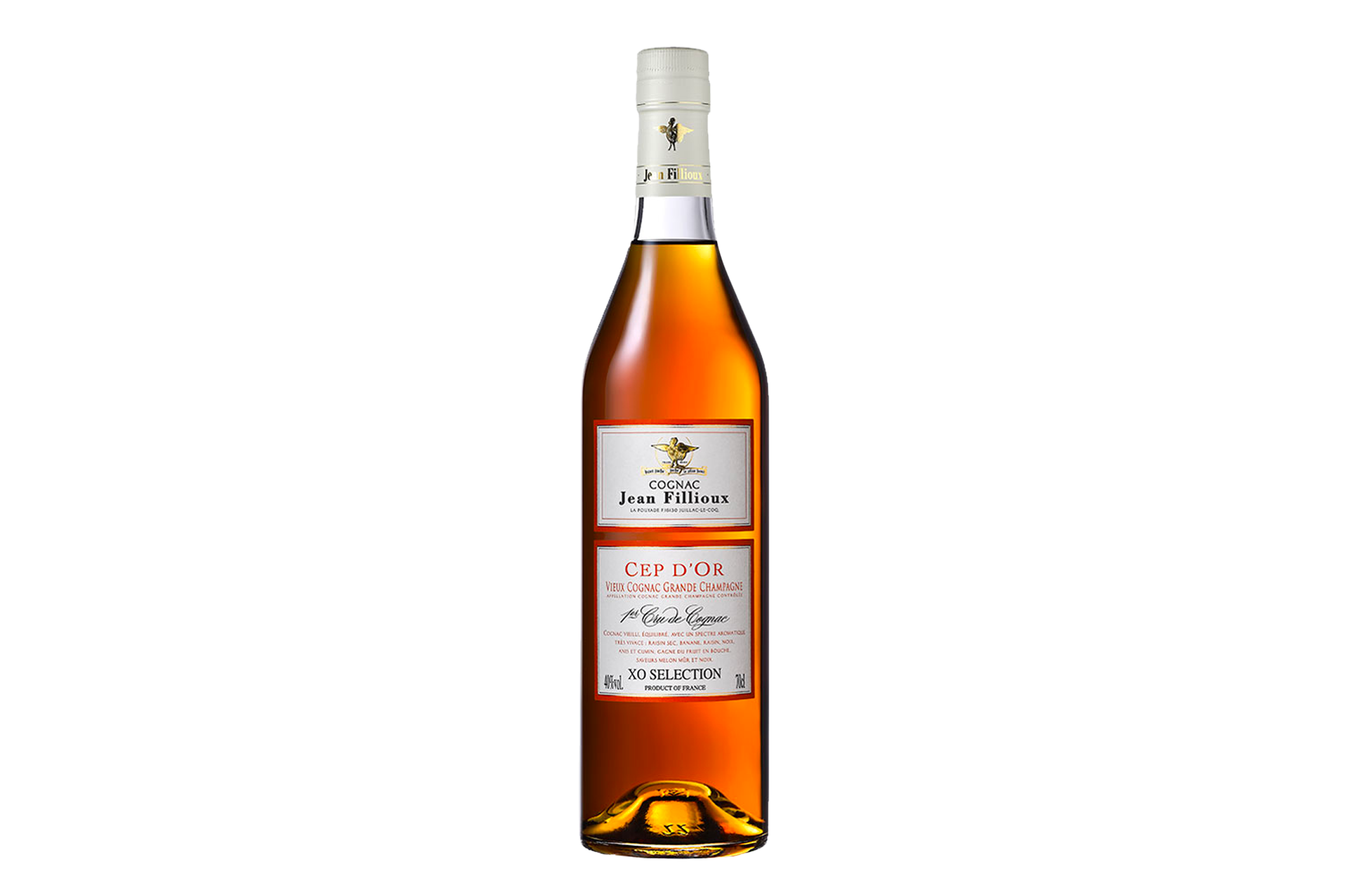 Cognac Jean Fillioux – Cep d’Or - CHATEAU DU BREUIL 70cl