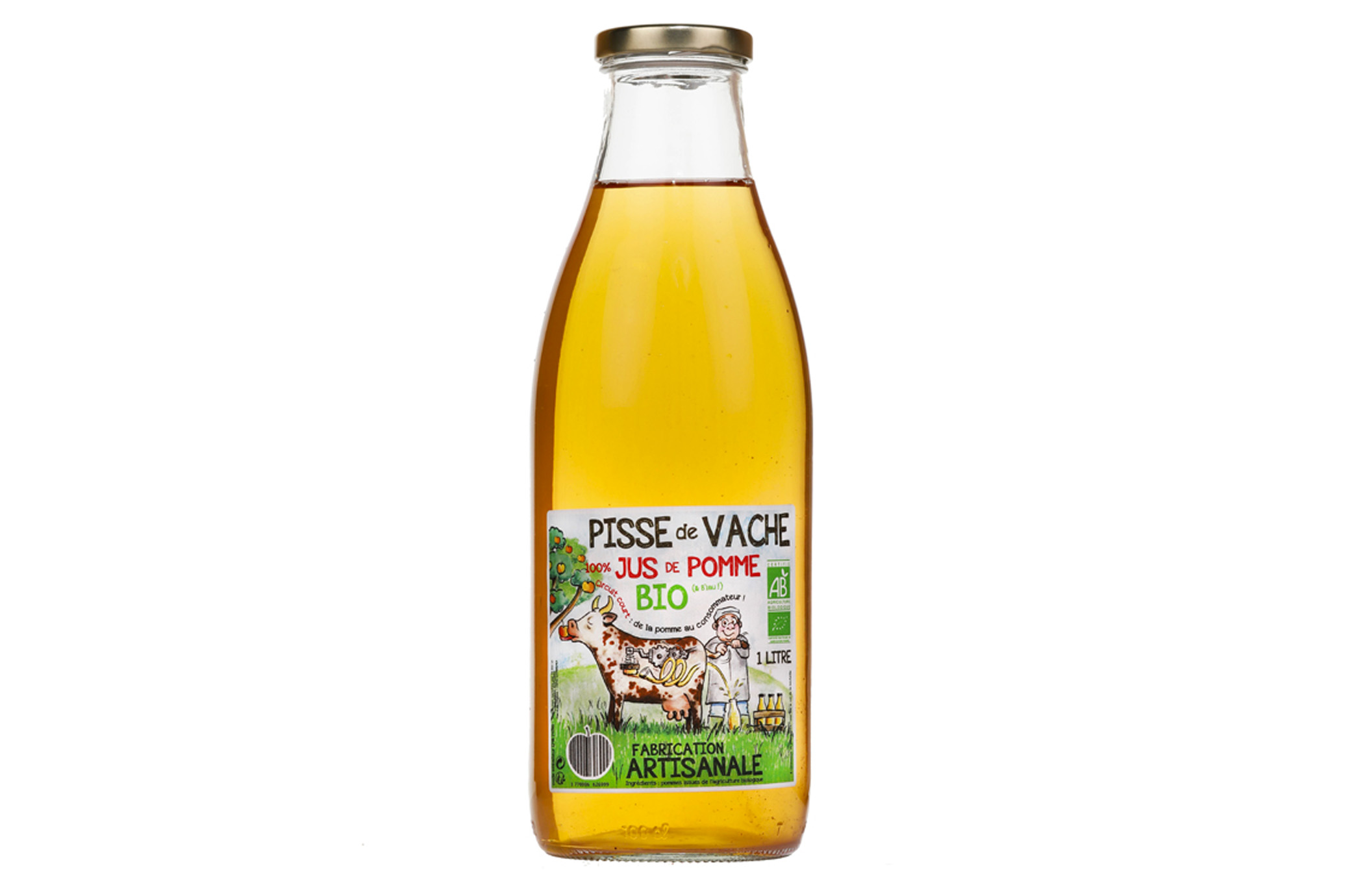 Jus de pomme Pisse de Vache 1l