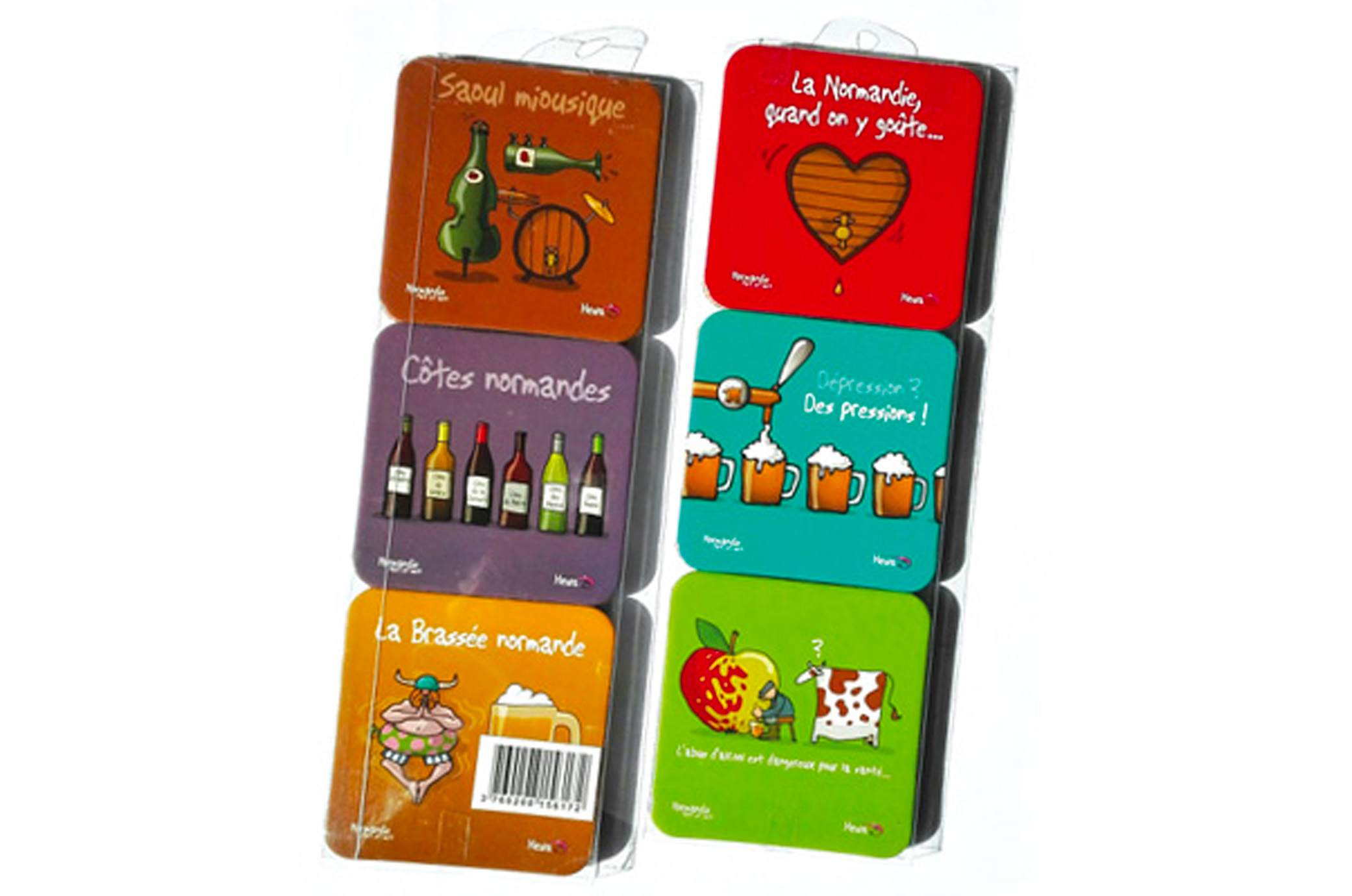 Lot 1 de 6 sous-verres