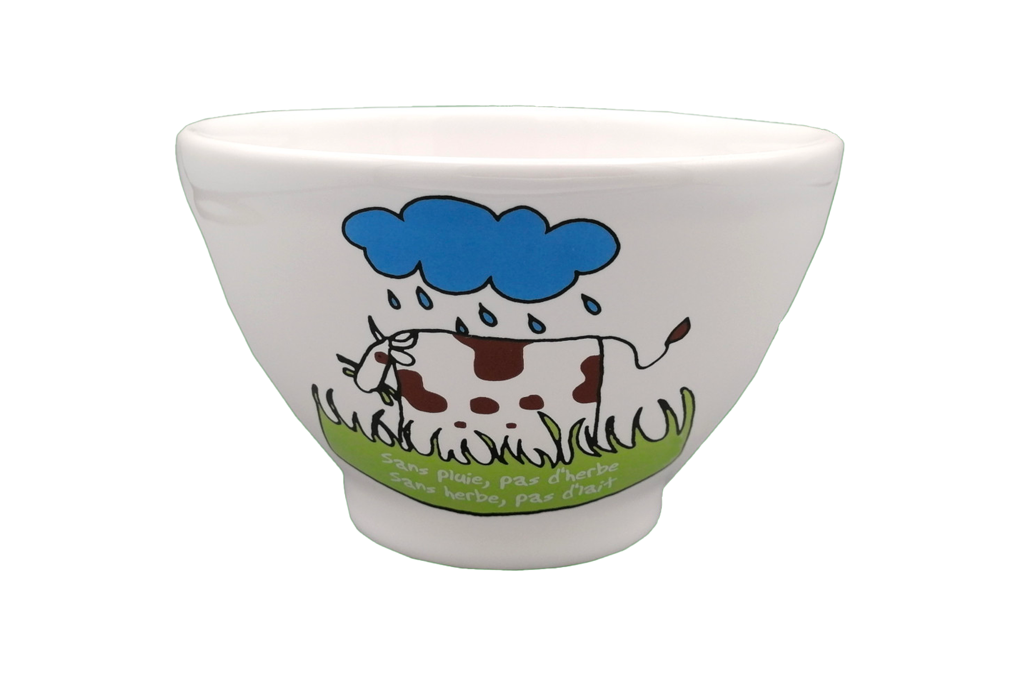 Bol Benelux HEULA - Vache et nuage - Pluie