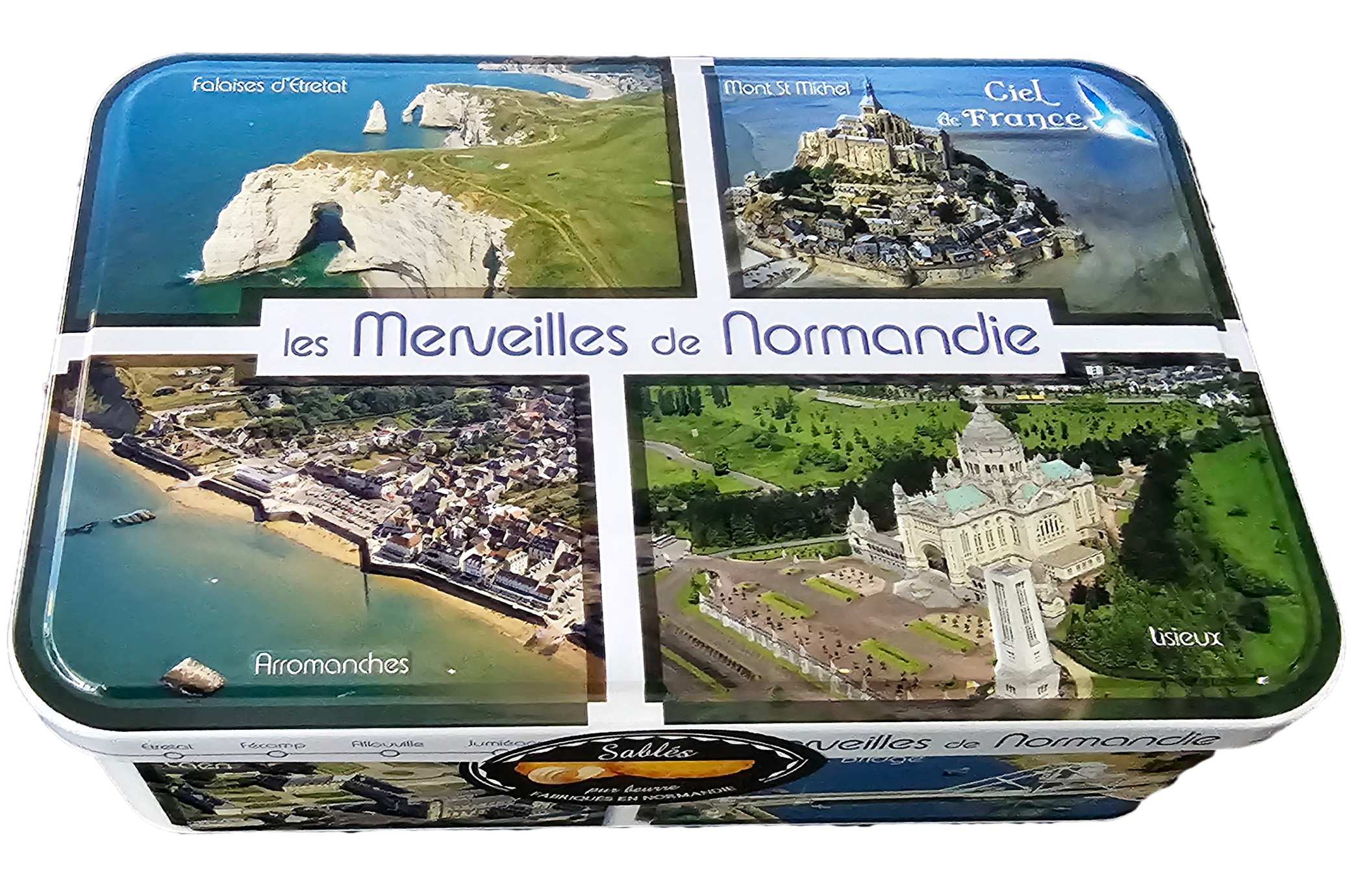 Boite Sablés Les Merveilles de Normandie 210g