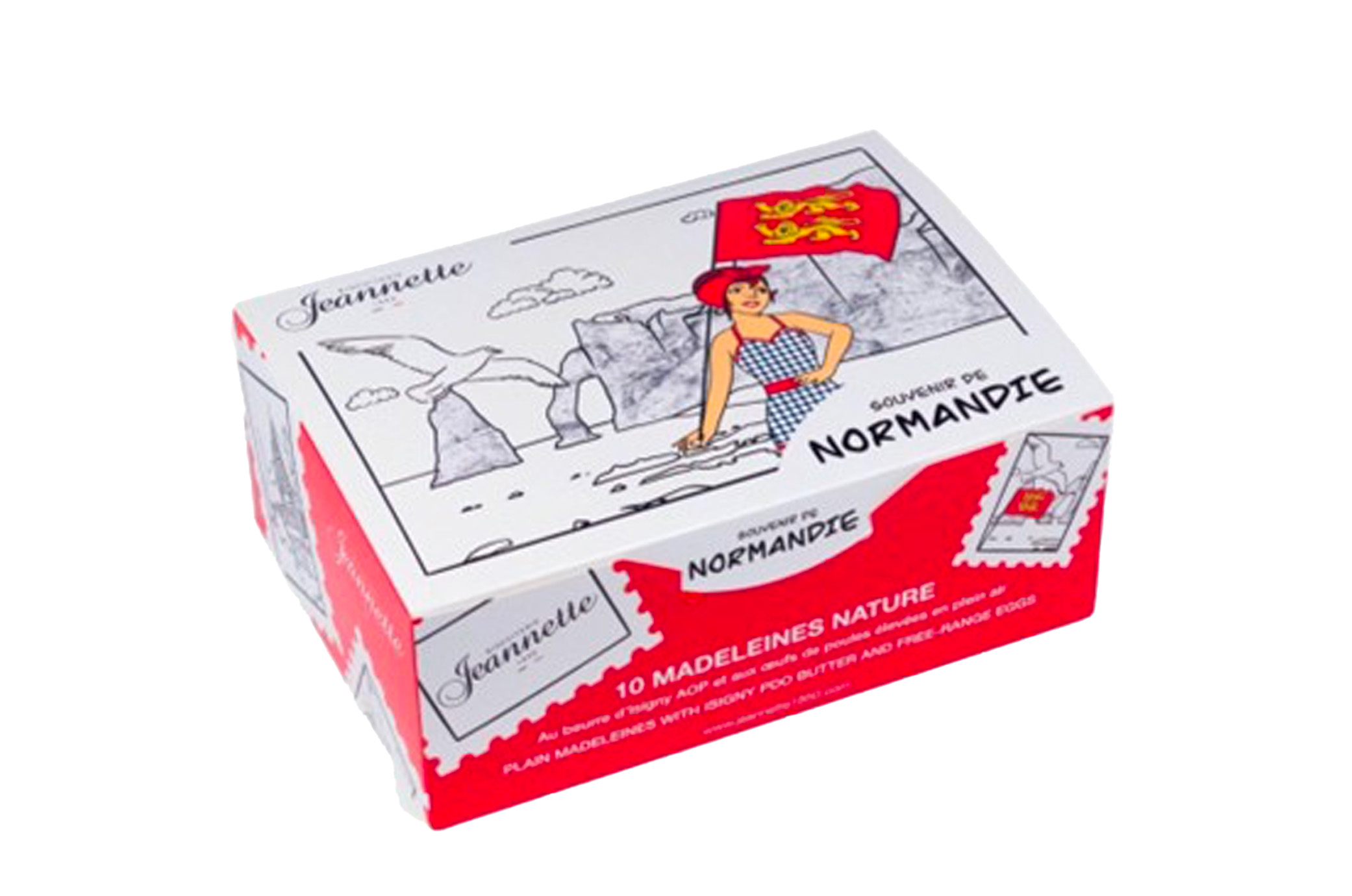Madeleines Nature | Boîte Souvenir de Normandie 250g