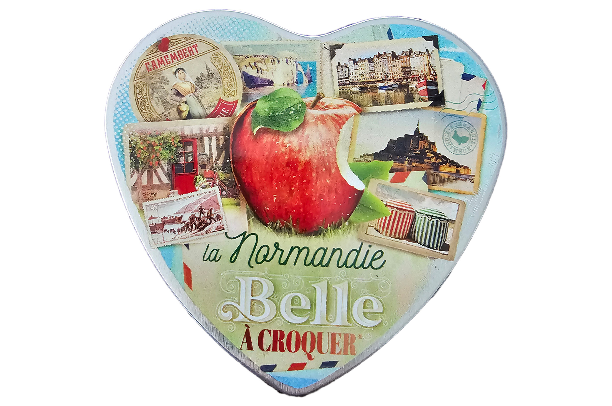 Boite Caramels 100g La Normandie est belle à croquer