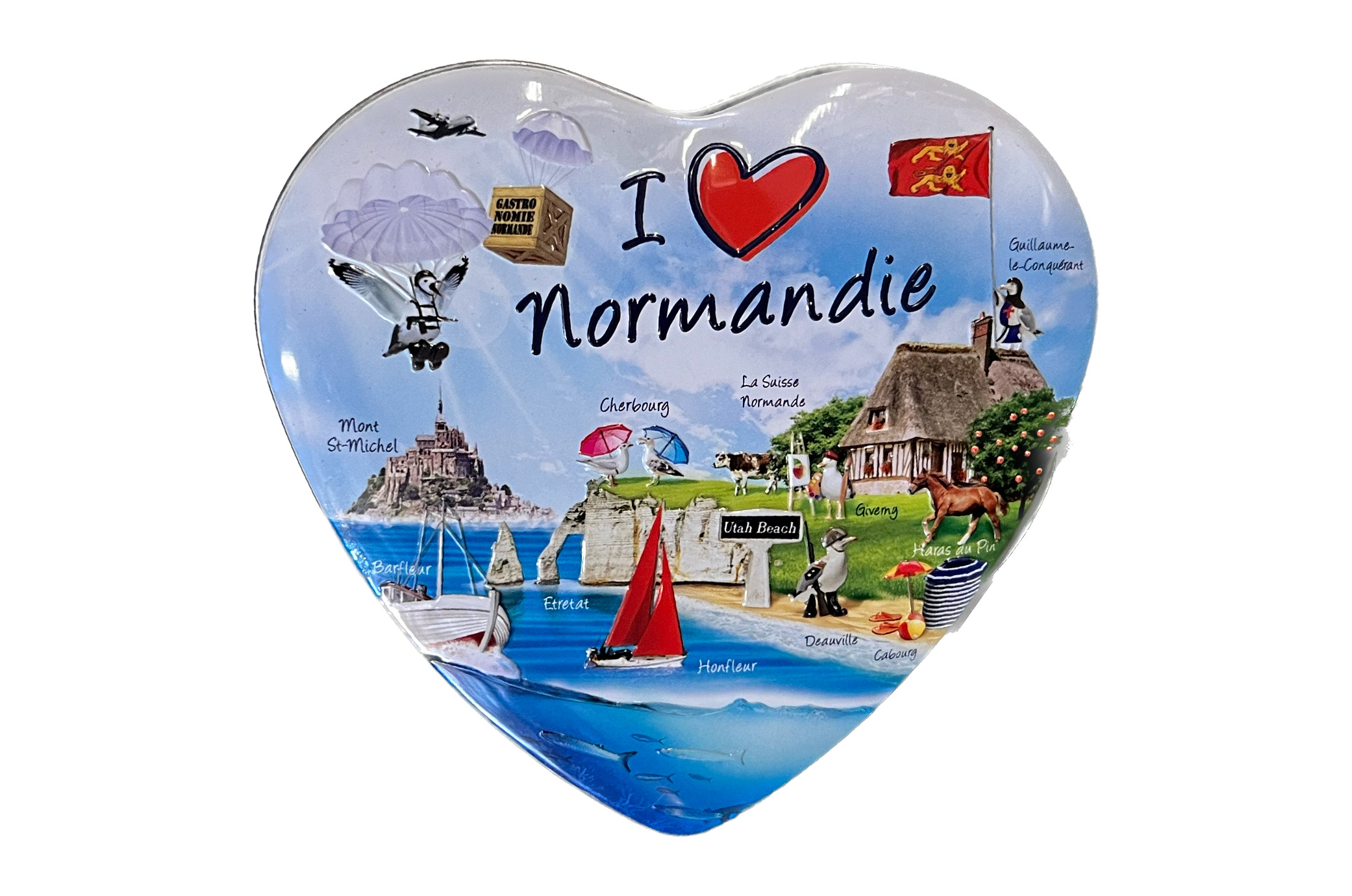 Boîte Caramels I LOVE NORMANDIE 100G