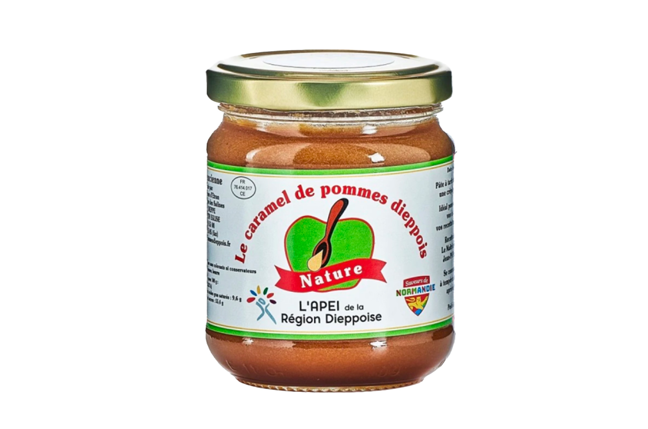 Caramel de pommes dieppois Nature